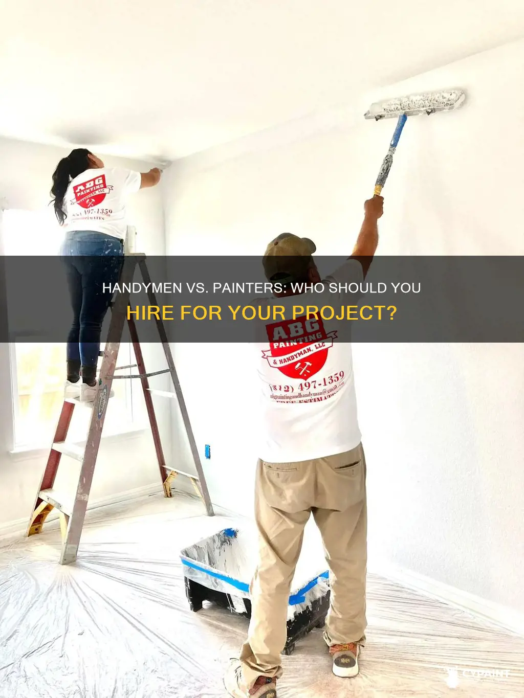is it better to hire a painter or handyman