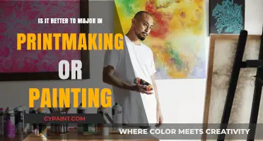 Printmaking vs. Painting: Which Art Major Wins?