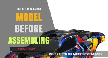 Painting Before Assembly: Better for Your Model?
