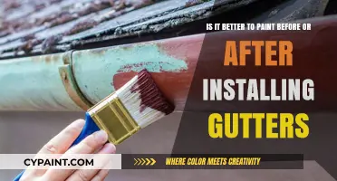 Gutter Installation Dilemma: Paint First or Gutters First?