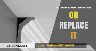 Revamping Your Home: The Great Crown Molding Debate - Paint or Replace?