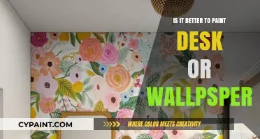 Painting vs. Wallpapering: Which Transforms Your Desk or Walls Best?