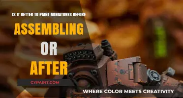 Miniature Painting Dilemma: Before or After Assembly?
