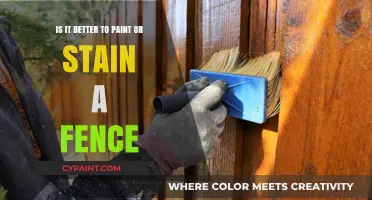 Paint or Stain a Fence: Which Finish is Superior?
