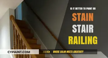 Staining vs Painting Stair Railings: Pros, Cons, and More