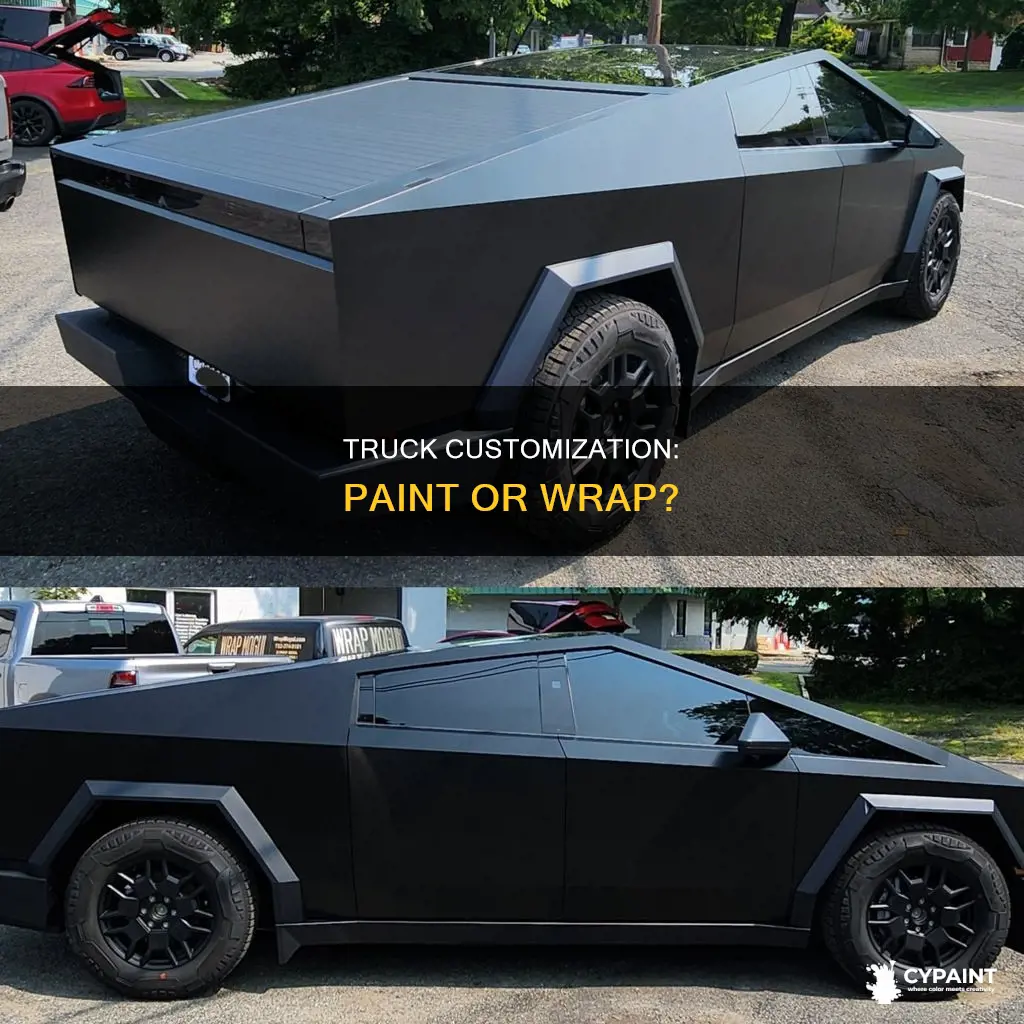 is it better to paint or wrap a truck