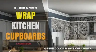 Painting or Wrapping Kitchen Cupboards: Which is Best?