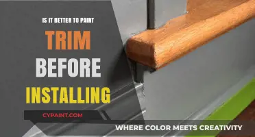 Should You Paint Trim Before Installation? Pros, Cons, and Tips