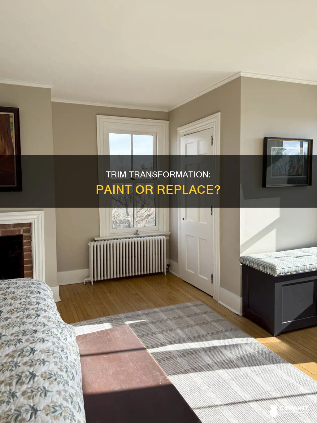 is it better to paint trim or replace it