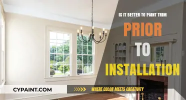 Painting Trim: Install First or Paint First?