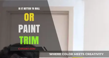 Rolling vs. Painting Trim: Which Method Delivers Superior Results?