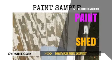 Staining vs. Painting: Which Option Suits Your Shed?