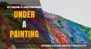 Exploring the Gray Area: Layering Photos Under Paintings - Artistic Integrity or Deception?