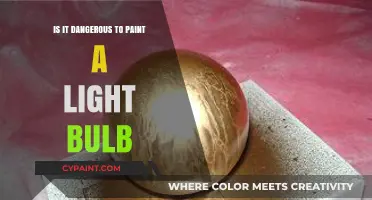 Painting Light Bulbs: Creative Idea or Hidden Safety Hazard?