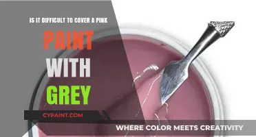 Concealing Pink Paint with Grey: A Comprehensive Guide