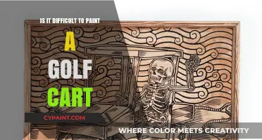 Painting a Golf Cart: Is It a Challenging DIY Project?