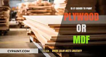 Plywood vs. MDF: Which Surface is Easier to Paint?