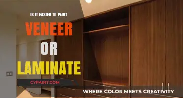 Painting Veneer vs. Laminate: Which Surface is Easier to Paint?