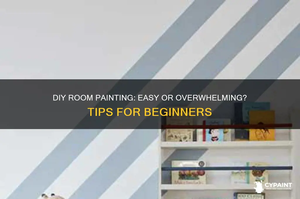 is it easy to paint a room yourself