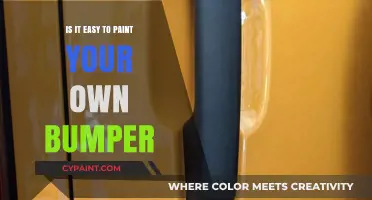 DIY Bumper Painting: Easy or Expert Task? Find Out Now