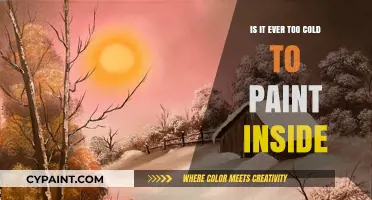 Painting in Winter: Can You Paint Indoors in Freezing Temperatures?