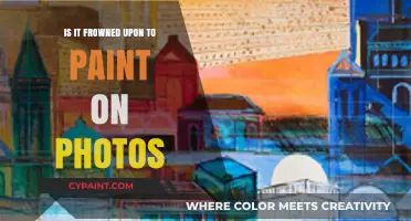 Painting on Photos: Creative Expression or Artistic Taboo?