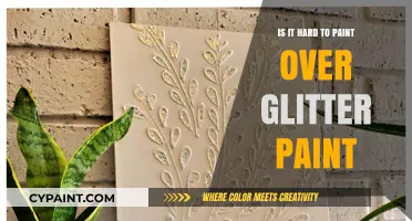 Painting Over Glitter Paint: Challenges and Tips for a Smooth Finish