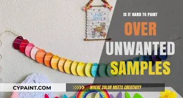 Painting Over Unwanted Samples: Challenges and Tips for a Flawless Finish