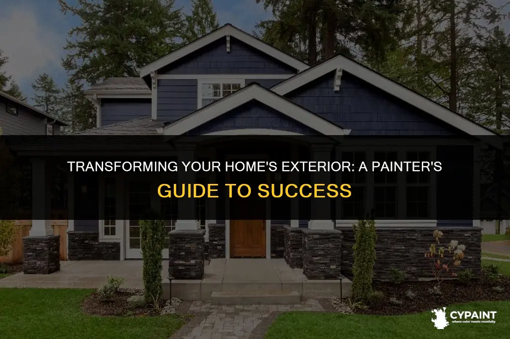 is it hard to paint the exterior of your home