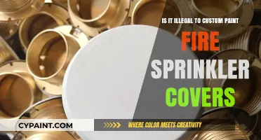 Custom Painting Fire Sprinkler Covers: Legal or Not?