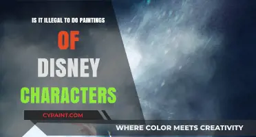 Exploring the Legality of Painting Disney Characters