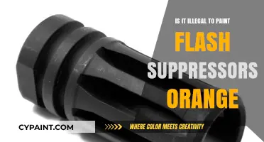 Is Painting Flash Suppressors Orange Illegal? Legal Insights Explained