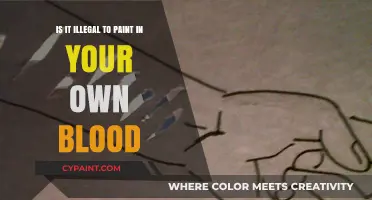 Exploring the Legality of Painting with Your Blood