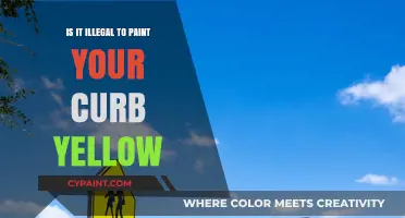 Is Painting Your Curb Yellow Illegal? Legal Insights Explained