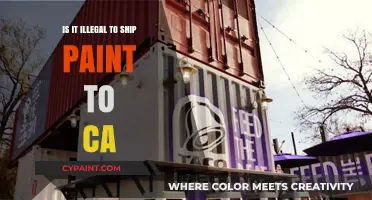 Shipping Paint to California: Legal Guidelines and Restrictions Explained