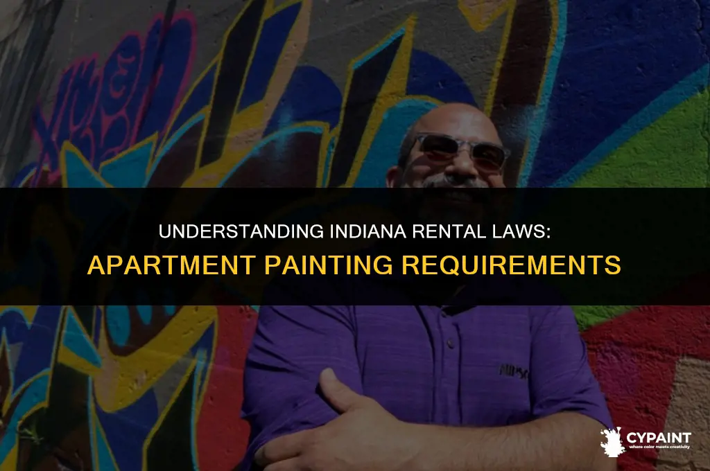 is it indiana law to paint apartments for new tenants