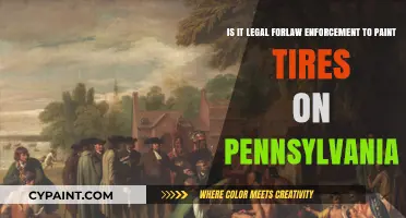 Pennsylvania Tire Painting: Legal or Not for Law Enforcement?