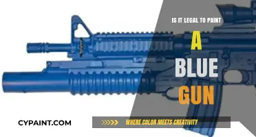 Is Painting a Blue Gun Legal? Understanding Firearms Laws and Regulations
