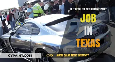 Texas Chrome Paint Jobs: Legalities and Regulations Explained