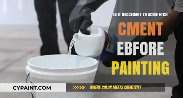 The Ultimate Guide: Etching Cement Before Painting