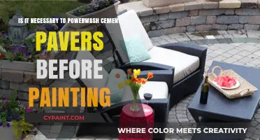Powerwashing Cement Pavers: Essential Prep for Painting?