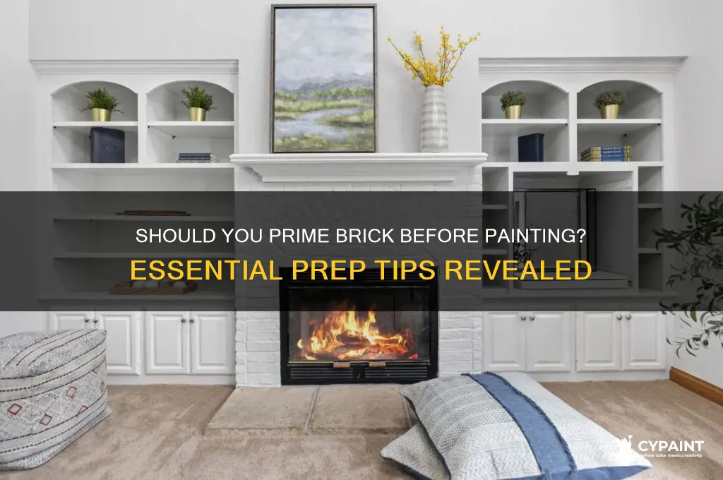 is it necessary to prime brick before painting