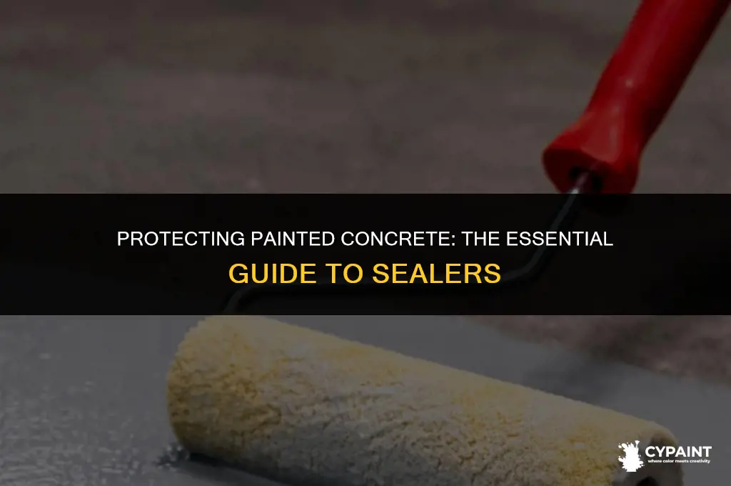 is it necessary to put a sealer on painted concrete