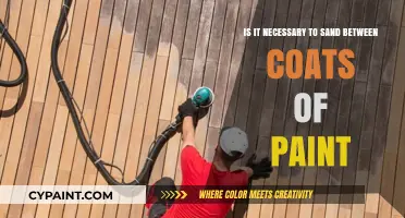 Sanding Coats of Paint: A Necessary Step?