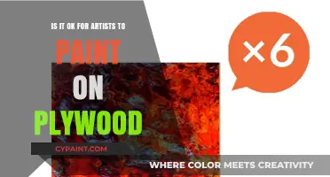 Plywood as Canvas: Exploring Artistic Boundaries