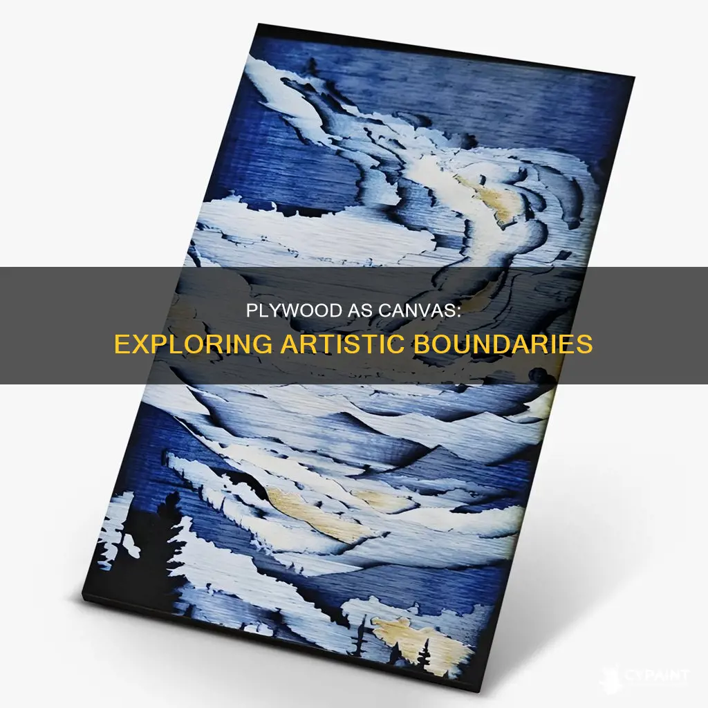 is it ok for artists to paint on plywood