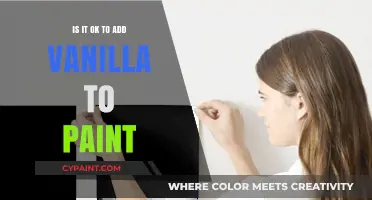 Can You Add Vanilla to Paint? Exploring Creative and Safe Options