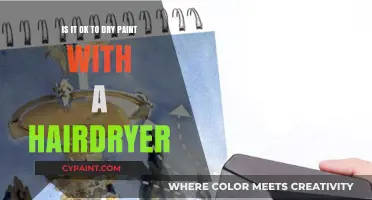 Speeding Up Paint Drying: Hairdryer Pros and Cons