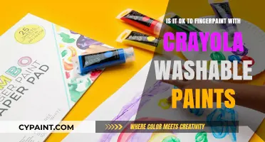Creative Fun: Finger Painting with Crayola Washable Paints
