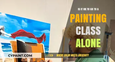 Exploring Creativity Solo: The Joy of Painting Classes Alone
